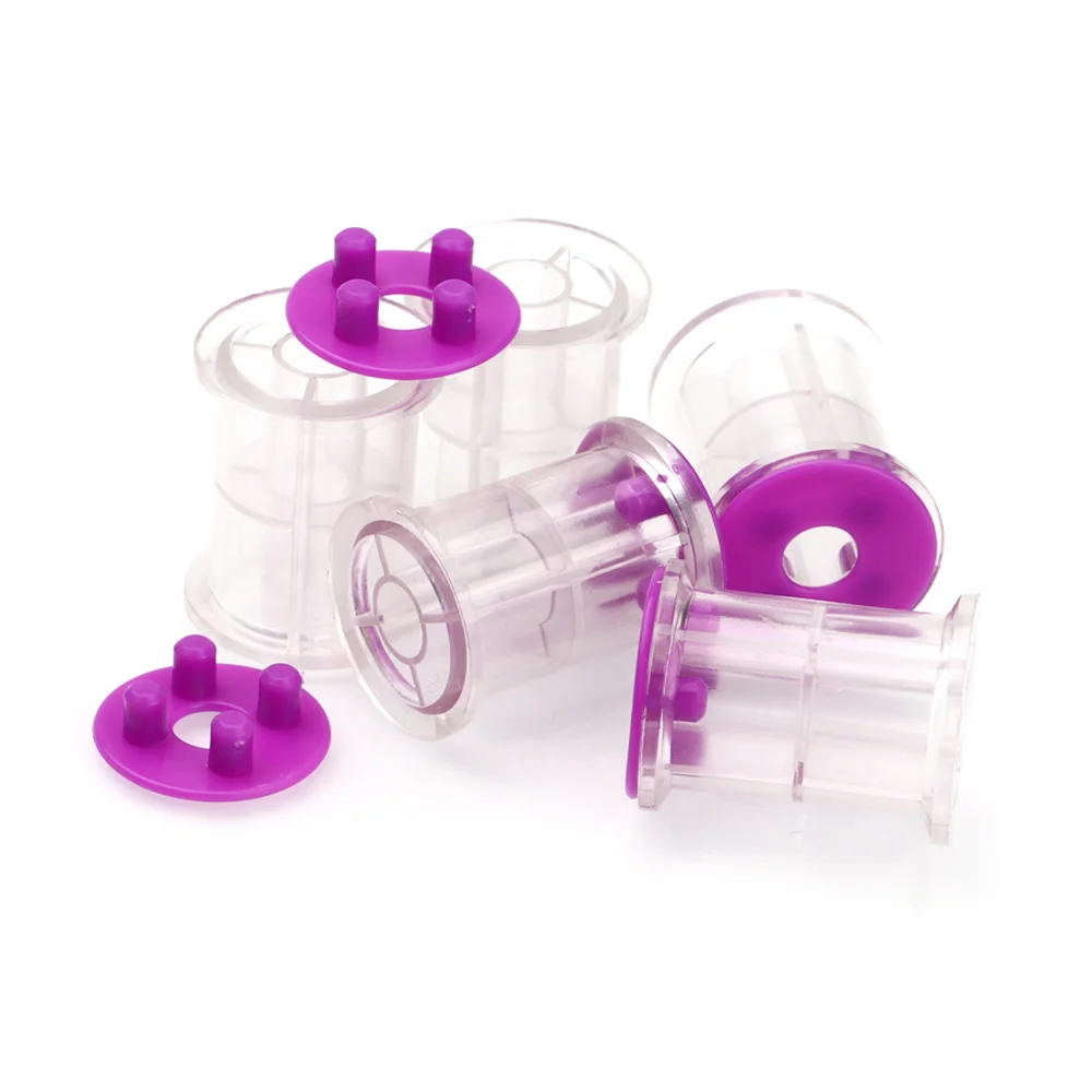 Thread Bobbins Empty - 4/9 Peças de Carretéis de Linha