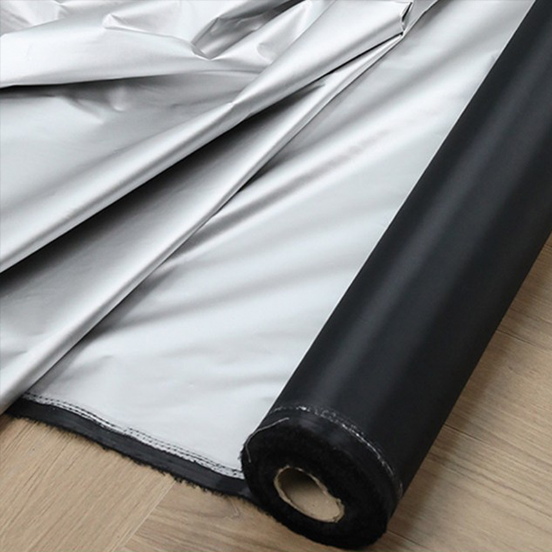 Sewing Fabric - Tecido Blackout Preto Prateado de 1m,