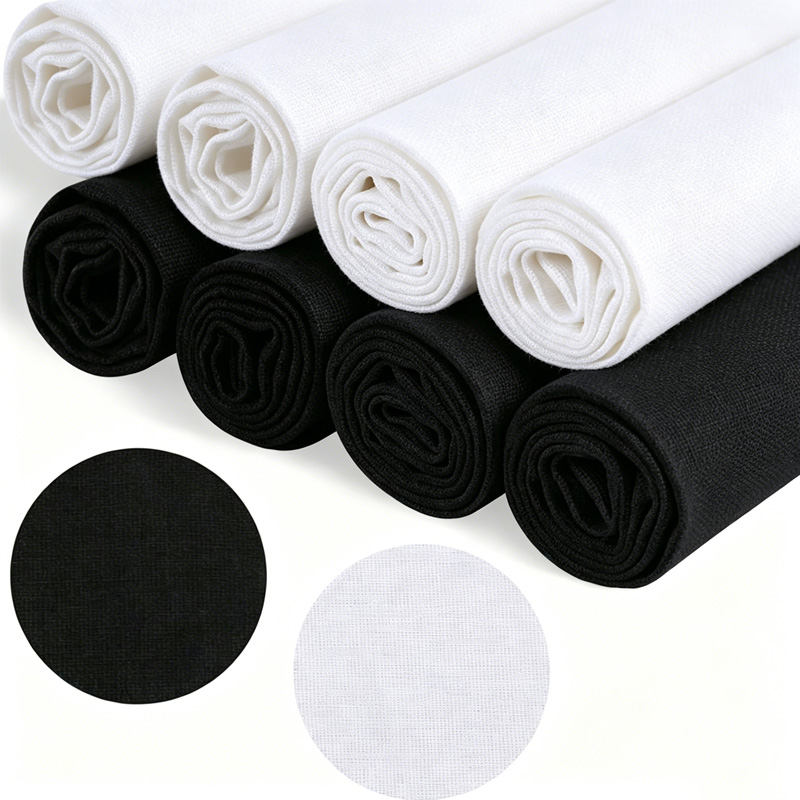 Sewing Embroidery Fabric - 8 Peças de Tecido de Linho