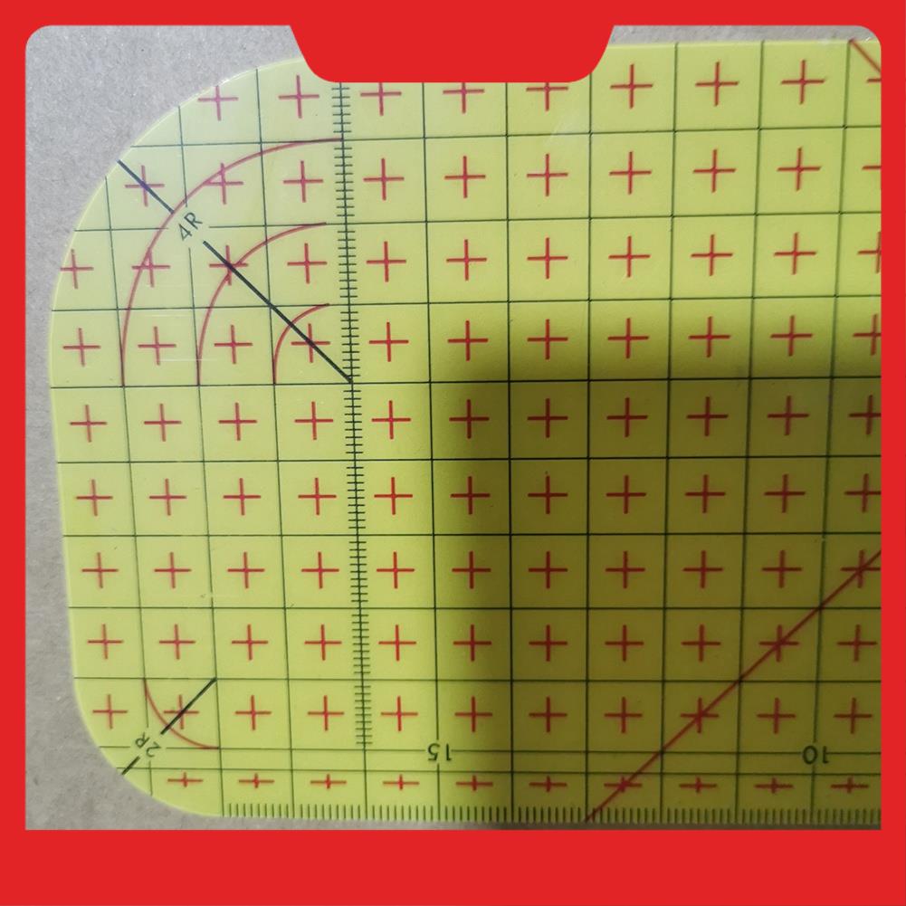 Quilting Ruler Square - Régua acolchoada de 6 peças, régua