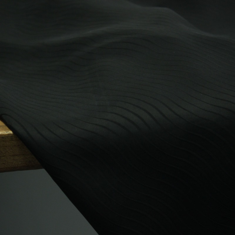 Sewing Fabric - Tecido Cupro Jacquard Sedoso, Macio, Fluido