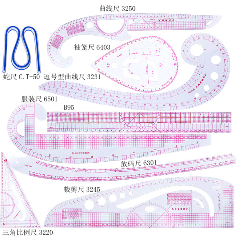 Quilting Ruler Square - 5/6/9 pçs conjunto kit de régua