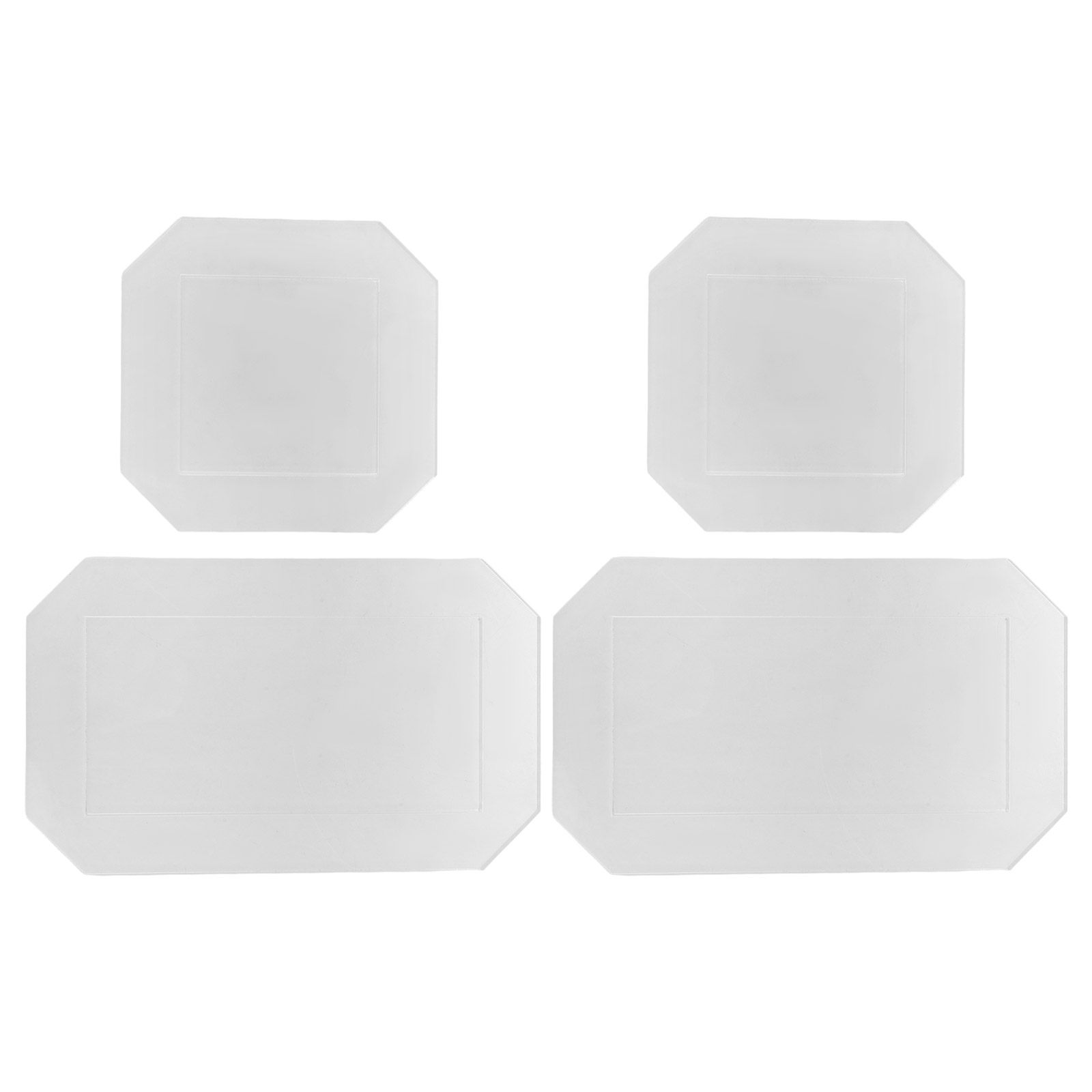 Quilting Ruler Square - 4 Peças de Moldes Transparentes de