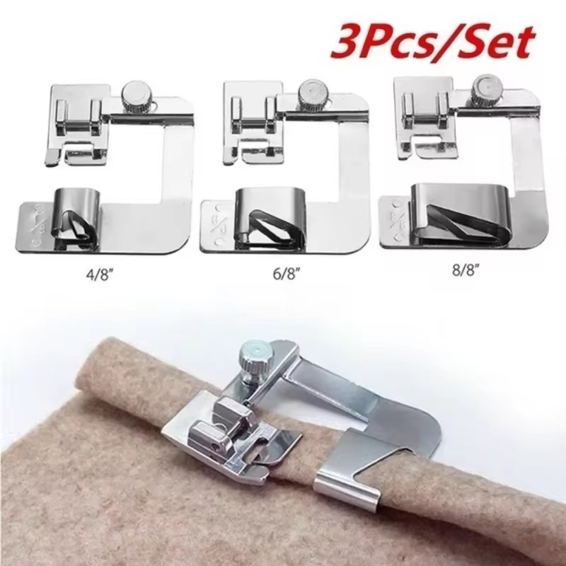 Twin Needle Stretch - Conjunto de Pés Calcadores para Costura