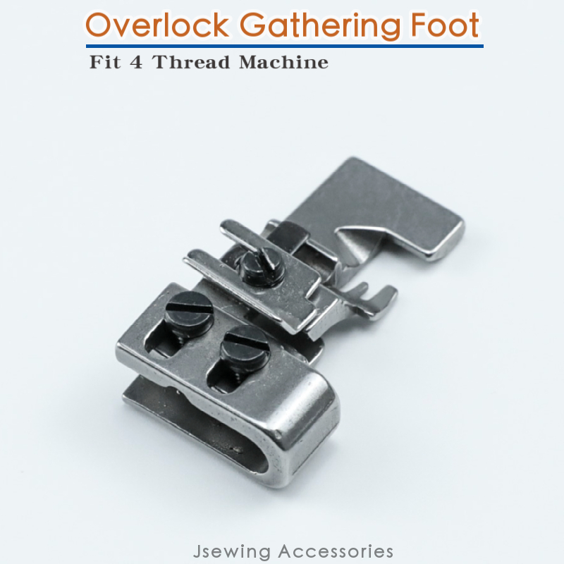 Sewing Gathering - 4 Thread Gathering Presser Foot, plissado