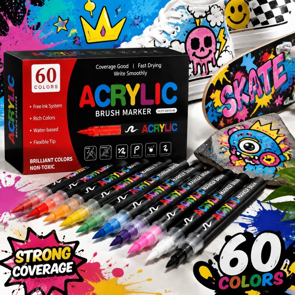 Copic Marker Classic - 12/24/36/48/60 cores canetas de tinta acrílica