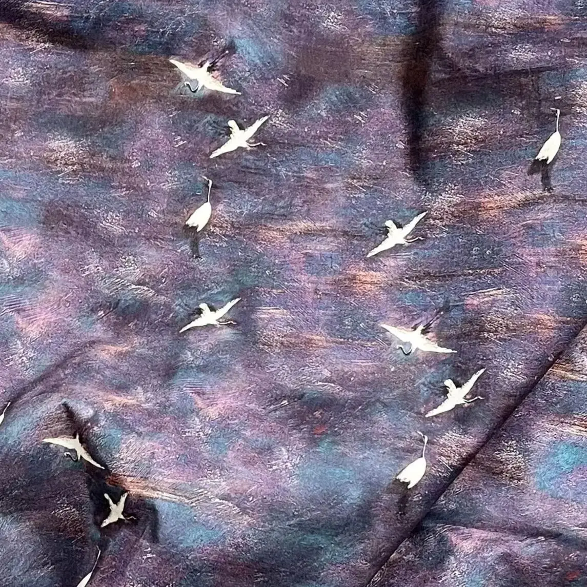 Sewing Tie Dye - Tecido 100% Algodão Tie-Dye Violeta Asuka