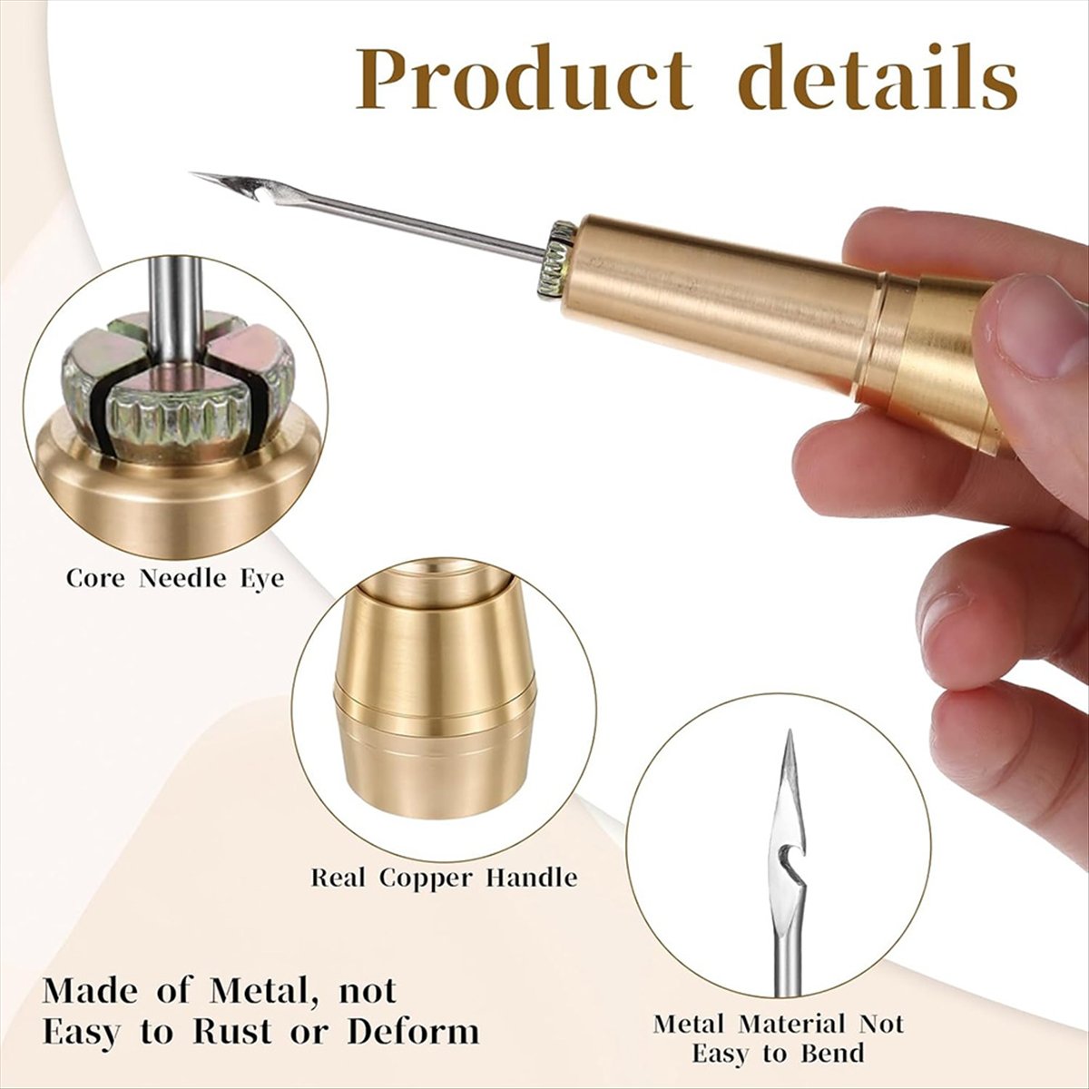 Sewing Repair - Kit de furador de costura de