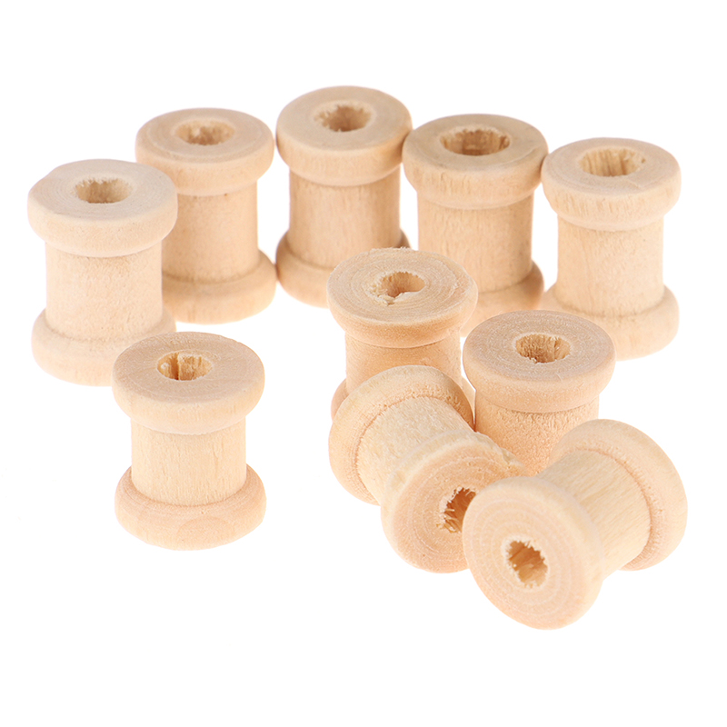 /KQM/100PCS Carretéis de Madei - Thread Bobbins Empty avaliação e preço