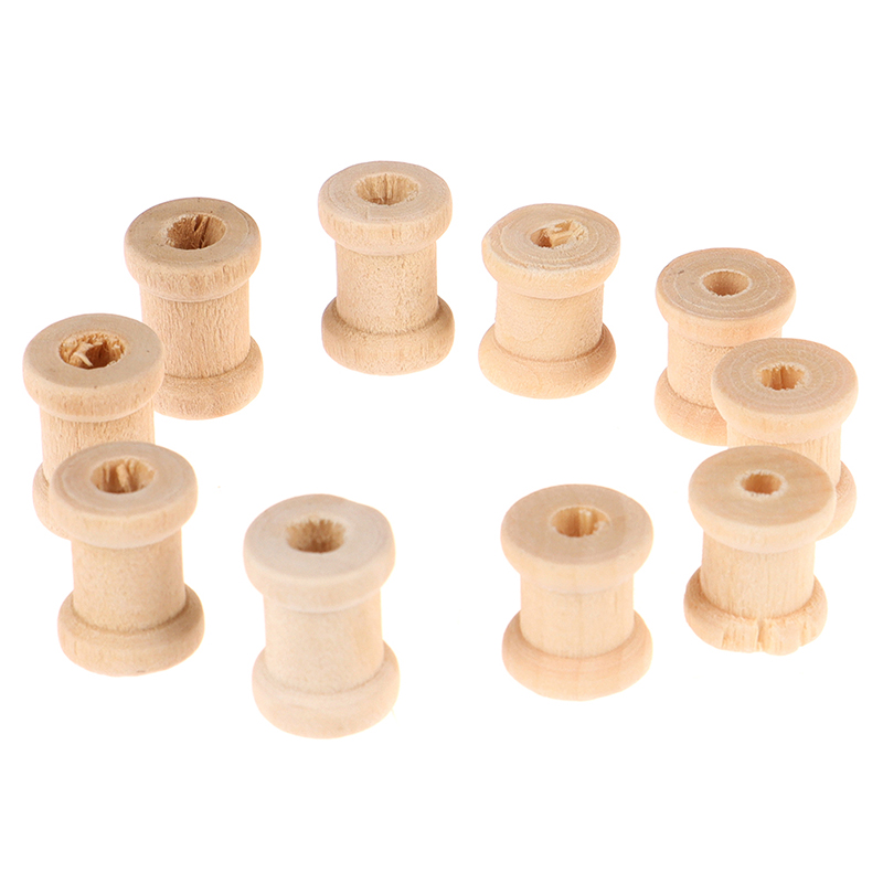 /KQM/100PCS Carretéis de Madei - Thread Bobbins Empty avaliação e preço