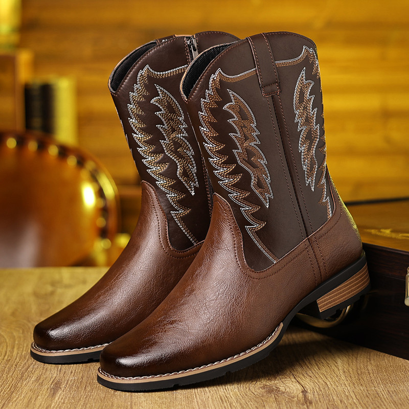Botas de Cowboy Ocidentais Mas - Sewing Embroidery Fabric avaliação e preço