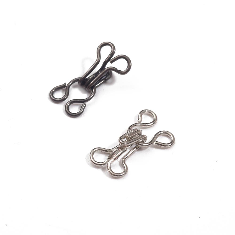 48 peças fivela de metal botão - Hook Eye Fastener avaliação e preço