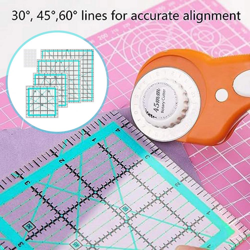Régua acolchoada acrílica com  - Quilting Ruler Square avaliação e preço