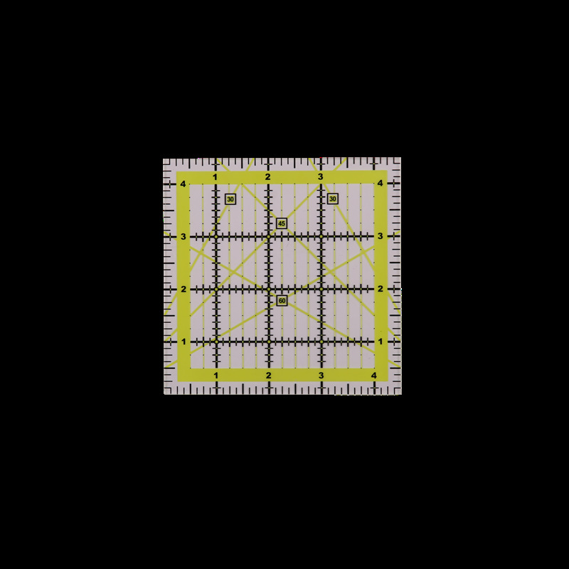 4 pçs quadrado acrílico estofa - Quilting Ruler Square avaliação e preço