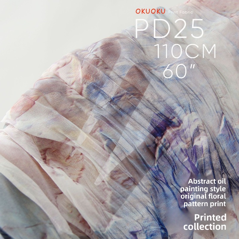Tecido de chiffon macio e fino - Sewing Tie Dye avaliação e preço