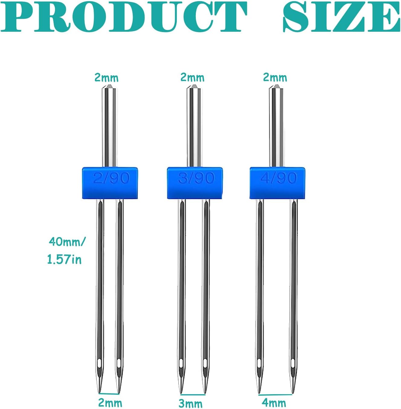 Agulhas duplas para máquina de - Twin Needle Stretch avaliação e preço