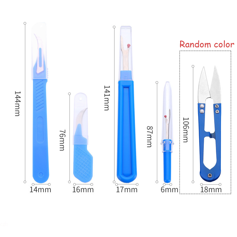 Kit de 5 Peças Azul para Remoç - Sewing Repair avaliação e preço