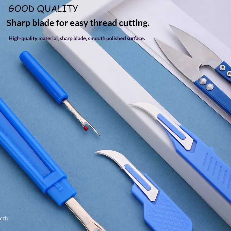 Kit de 5 Peças Azul para Remoç - Sewing Repair avaliação e preço