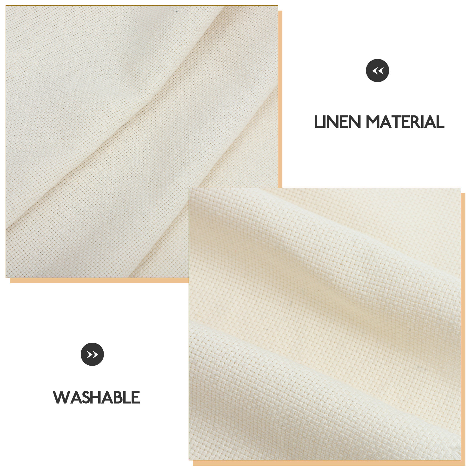 Tecido de Linho para Bordado M - Sewing Embroidery Fabric avaliação e preço