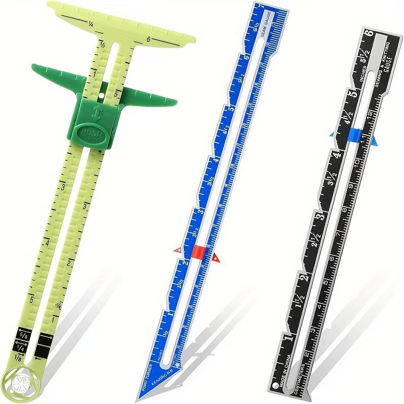 Régua de Costura 5 em 1: Medid - Quilting Ruler Square avaliação e preço