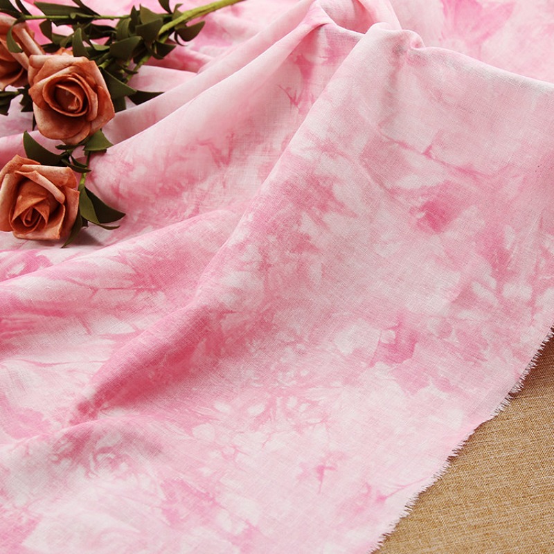 Tecido de Algodão e Linho Fino - Sewing Tie Dye avaliação e preço