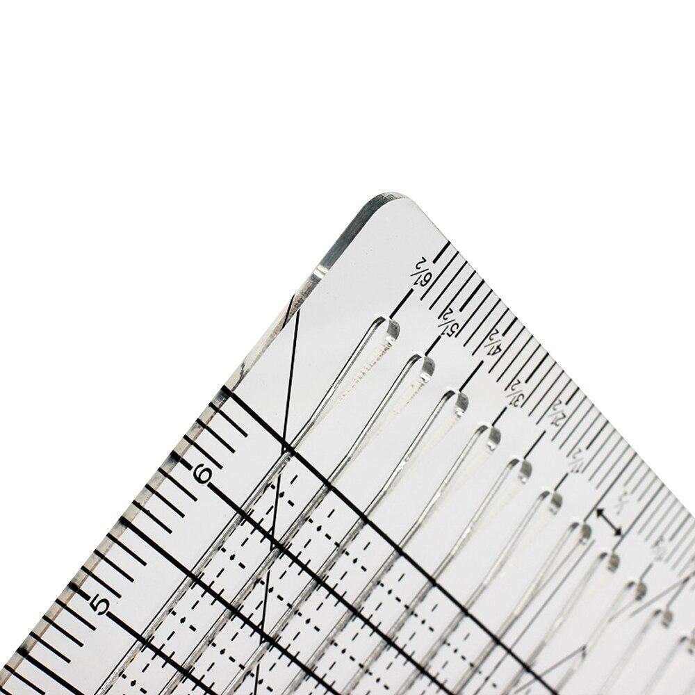 1pc diy ferramenta de mão reta - Quilting Ruler Square avaliação e preço