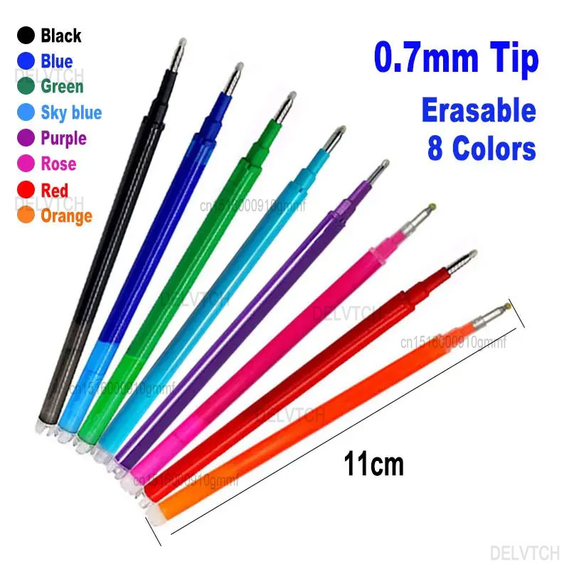 8 pçs/set 0.7mm caneta gel apa - Pilot Pen Frixion avaliação e preço