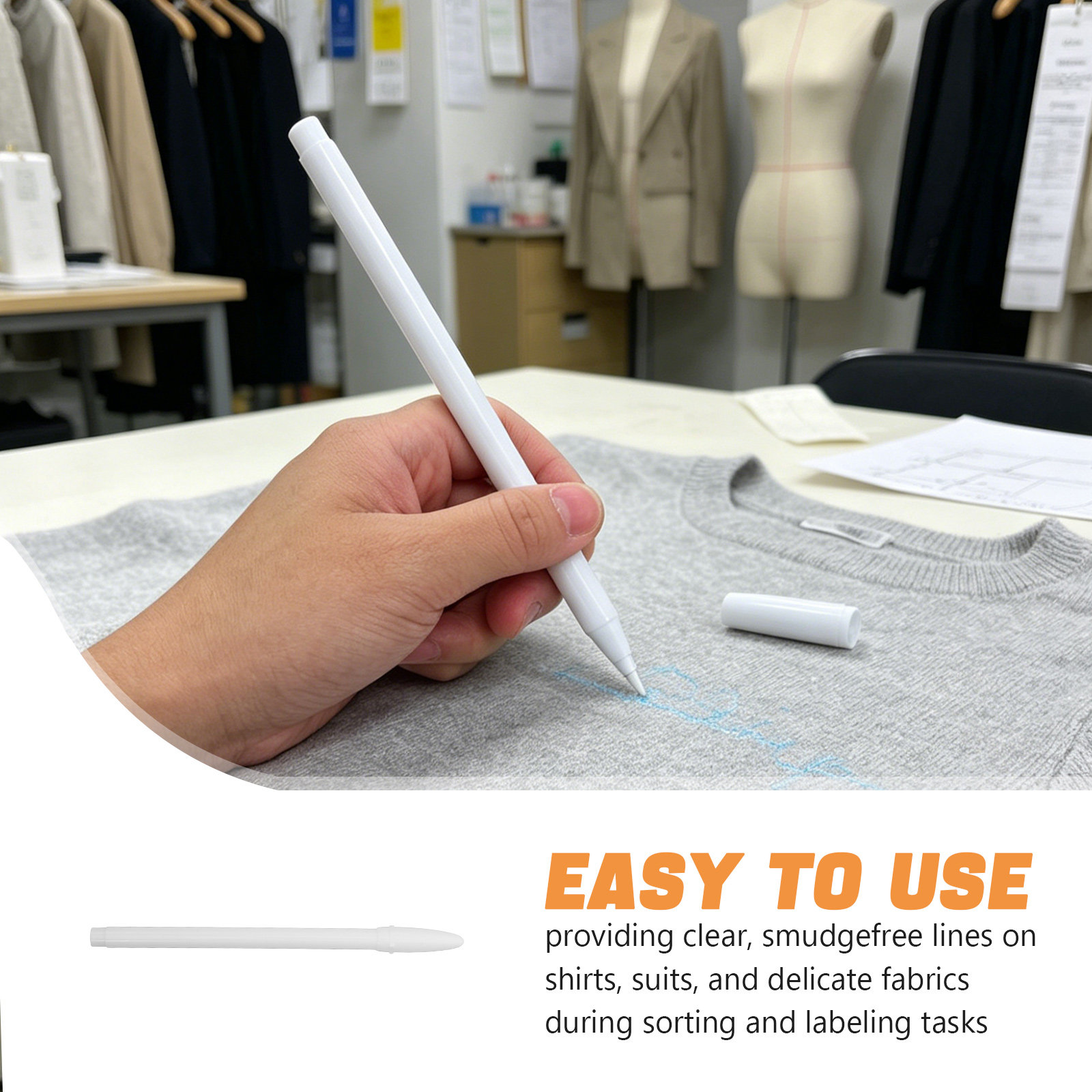 10 Canetas Marcadoras de Tecid - Sewing Embroidery Fabric avaliação e preço