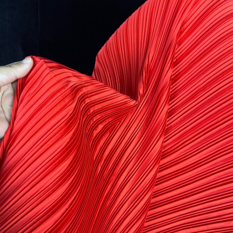 Tecido plissado de imitação de - Sewing Fabric avaliação e preço