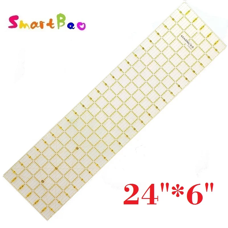 Régua acrílica de retalhos com - Quilting Ruler Square avaliação e preço