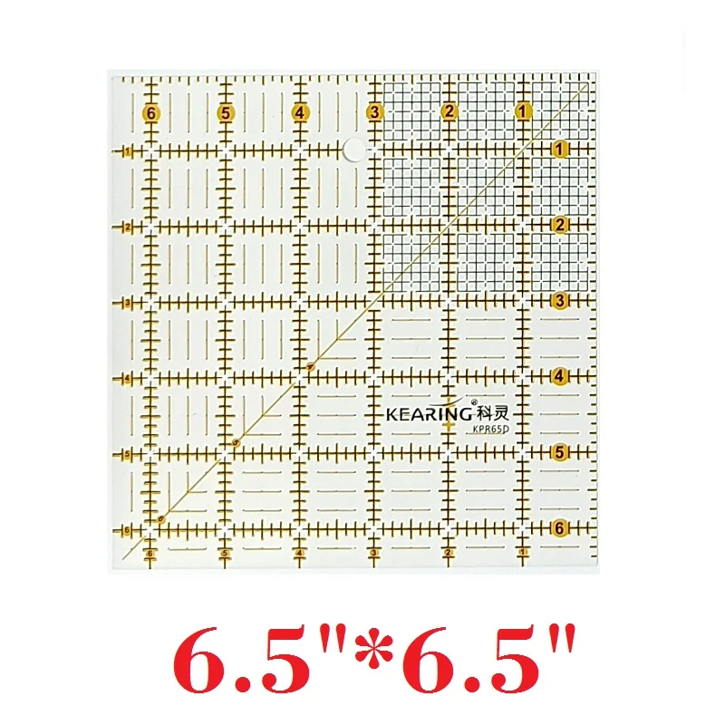 Régua acrílica de retalhos com - Quilting Ruler Square avaliação e preço