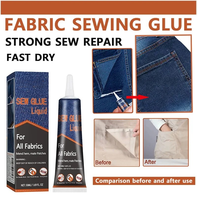 Cola para Tecido de 50ml, Seca - Sewing Repair avaliação e preço