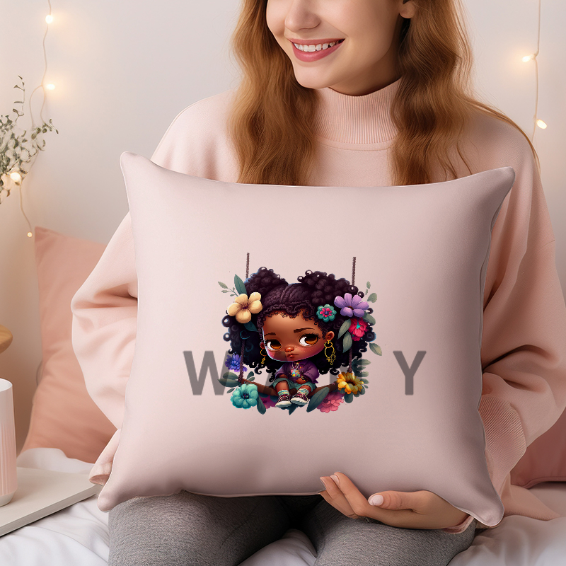 Transferências DTF de Menina N - Iron On Patch avaliação e preço