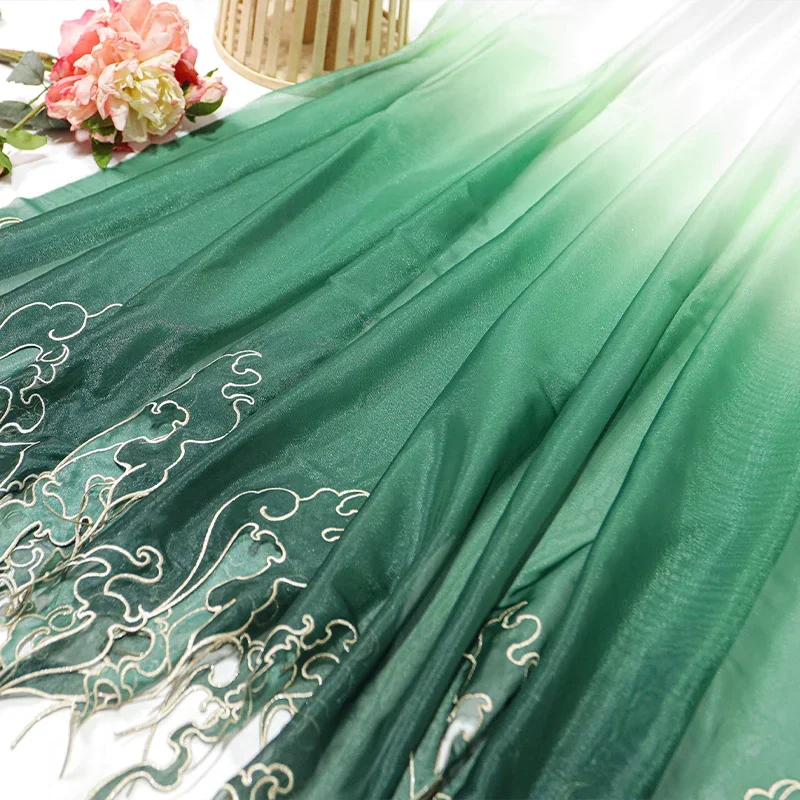 Tecido Gradiente de Folha de L - Sewing Fabric avaliação e preço