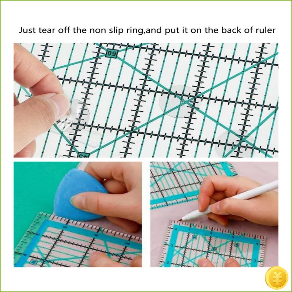 Régua acolchoada de 6 peças, r - Quilting Ruler Square avaliação e preço