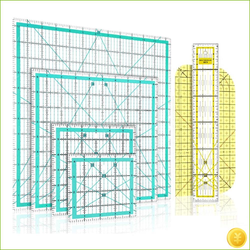Régua acolchoada de 6 peças, r - Quilting Ruler Square avaliação e preço