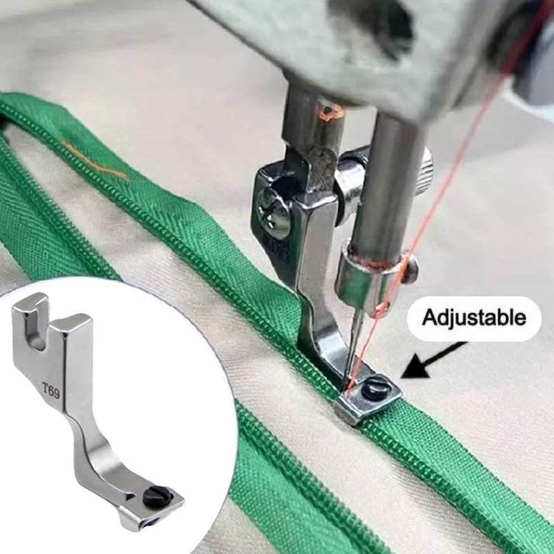【HGPA】T69 Calcador de zíper in - Sewing Machine Needle avaliação e preço