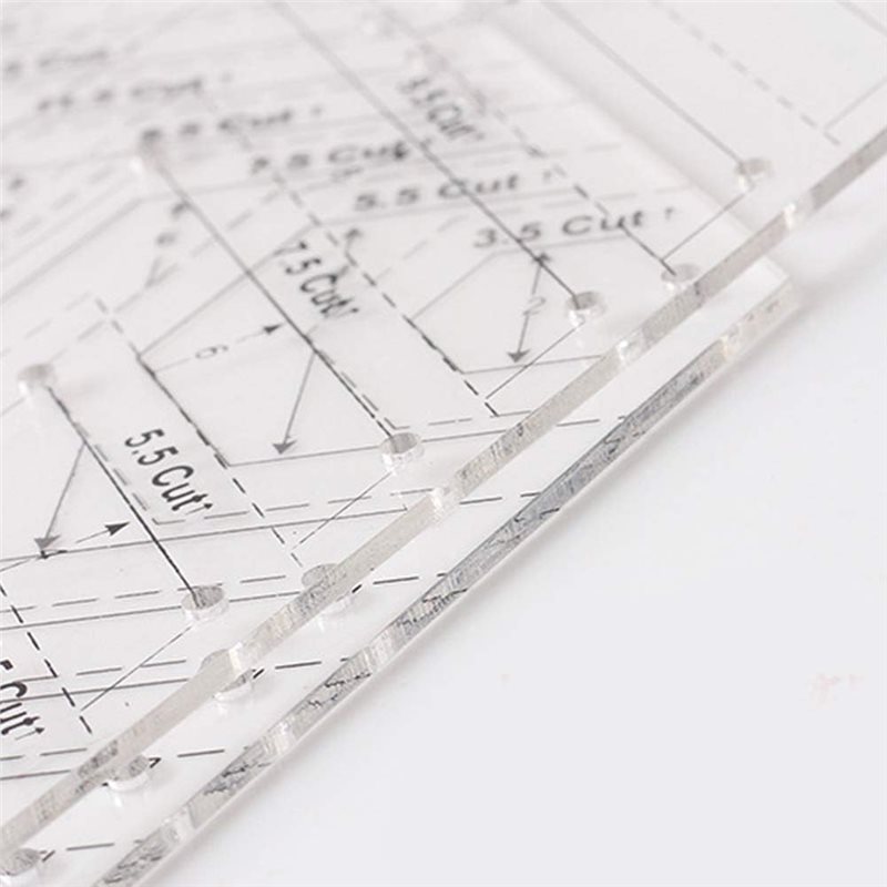 Conjunto de Réguas para Quilti - Quilting Ruler Square avaliação e preço