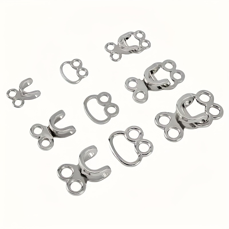 50 Conjuntos de Fechos Invisív - Hook Eye Fastener avaliação e preço