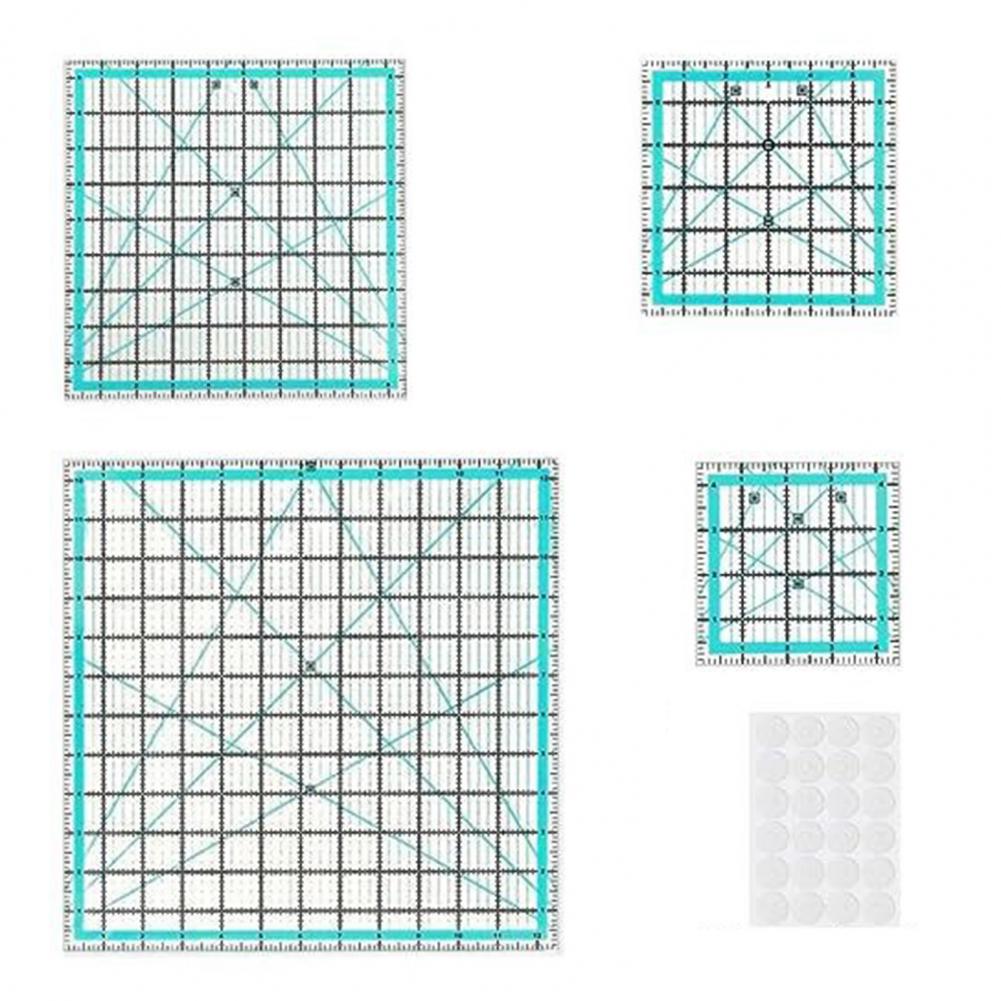 Kit de Moldes para Quilting pa - Quilting Ruler Square avaliação e preço