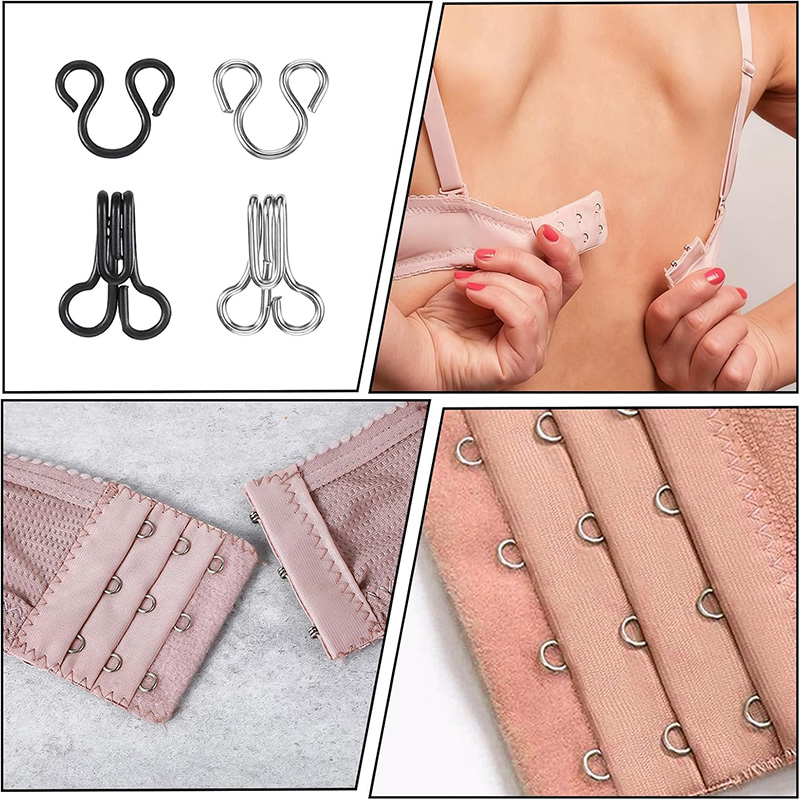 Kit de 100 Peças de Ganchos e  - Hook Eye Fastener avaliação e preço