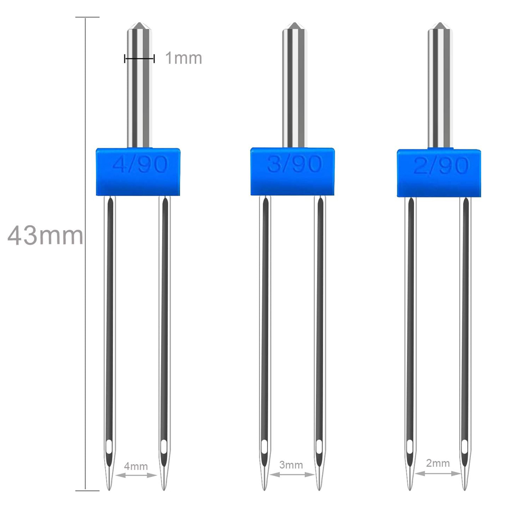 6 pçs agulha dupla agulha dupl - Twin Needle Stretch avaliação e preço