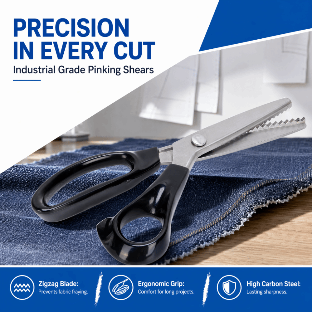 Tesoura de Picotar com Lâminas - Pinking Shear Blade avaliação e preço