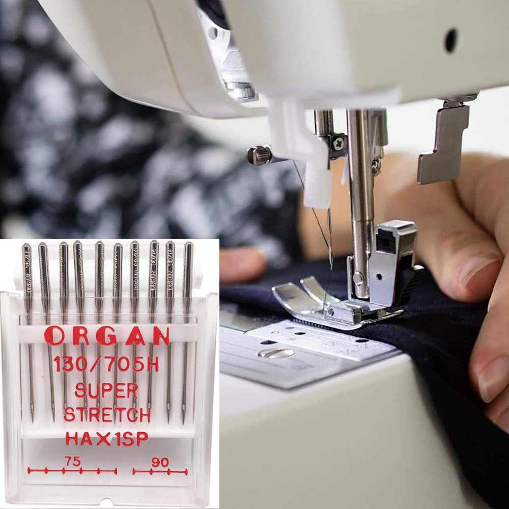 10 PCS Agulhas de Órgão Serger - Twin Needle Stretch avaliação e preço