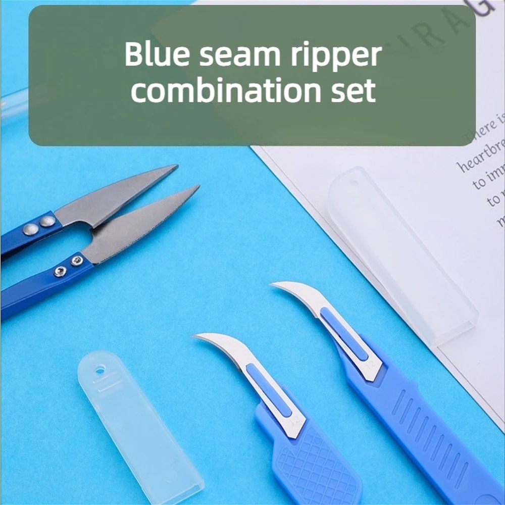 Kit de Costura Azul 5 Peças: D - Sewing Repair avaliação e preço