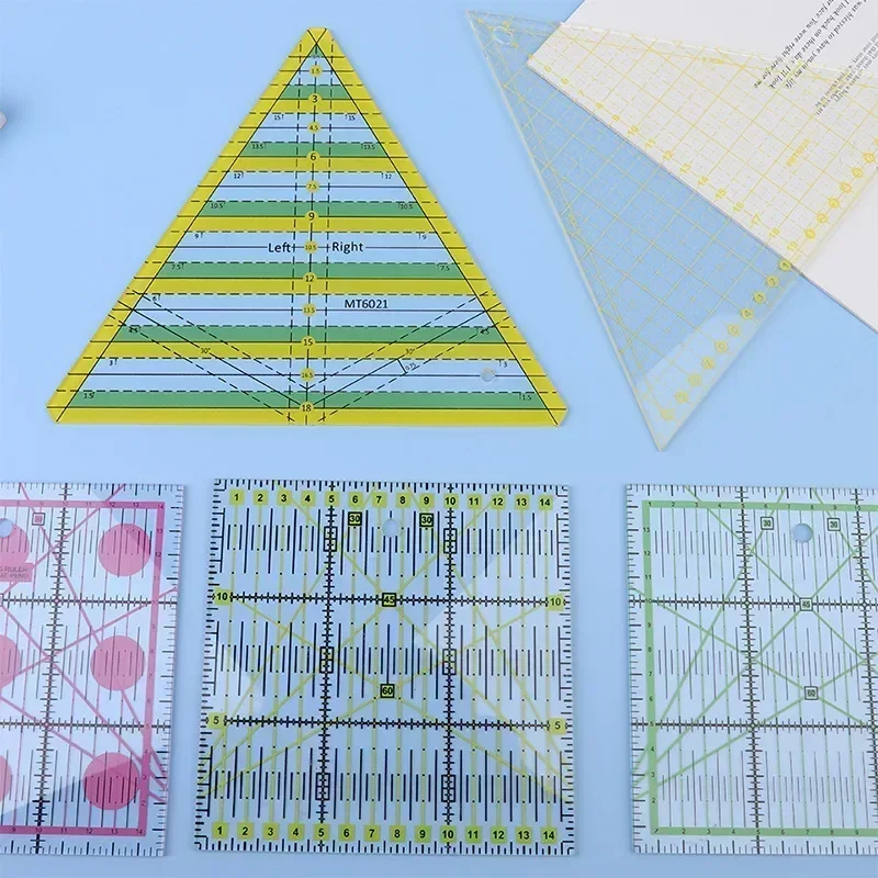 1/2 pçs 15cm quilting retalhos - Quilting Ruler Square avaliação e preço