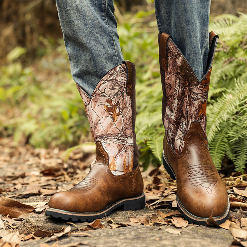 Botas Masculinas Clássicas de  - Sewing Embroidery Fabric avaliação e preço