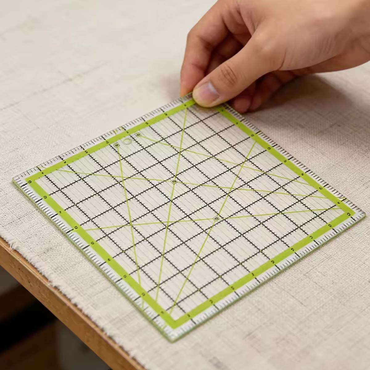 Conjunto de 4 Réguas de Quilti - Quilting Ruler Square avaliação e preço