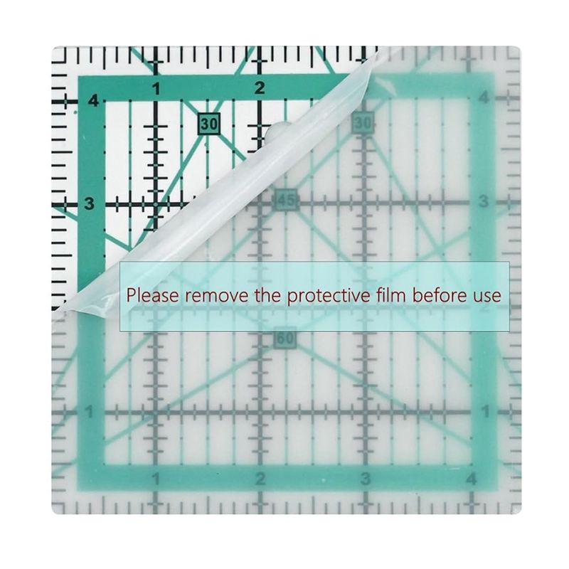 Réguas de acolchoamento AEE4,  - Quilting Ruler Square avaliação e preço