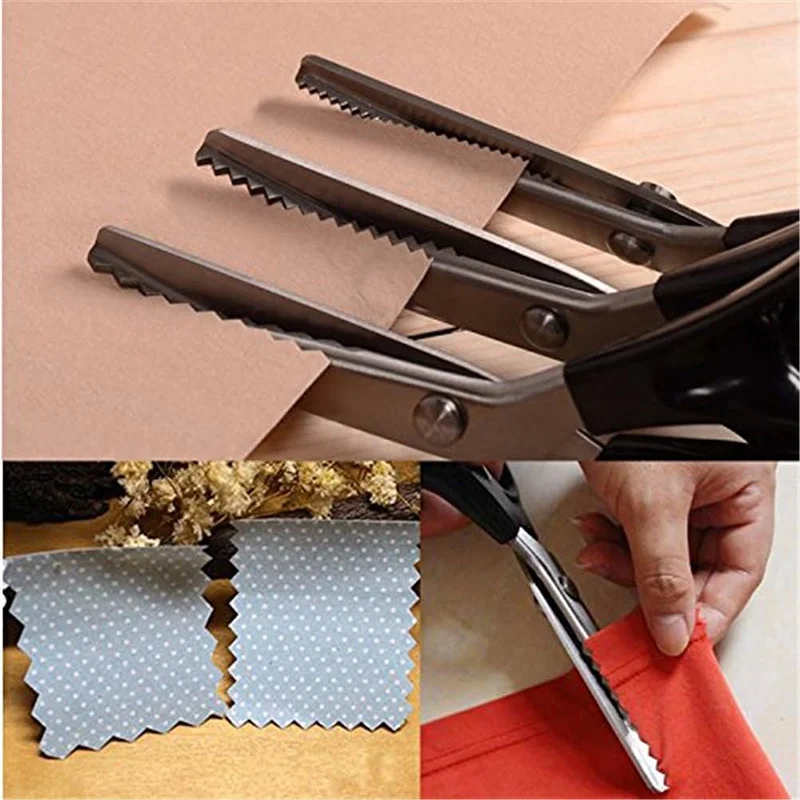 Tesoura dentada de aço inoxidá - Pinking Shear Blade avaliação e preço